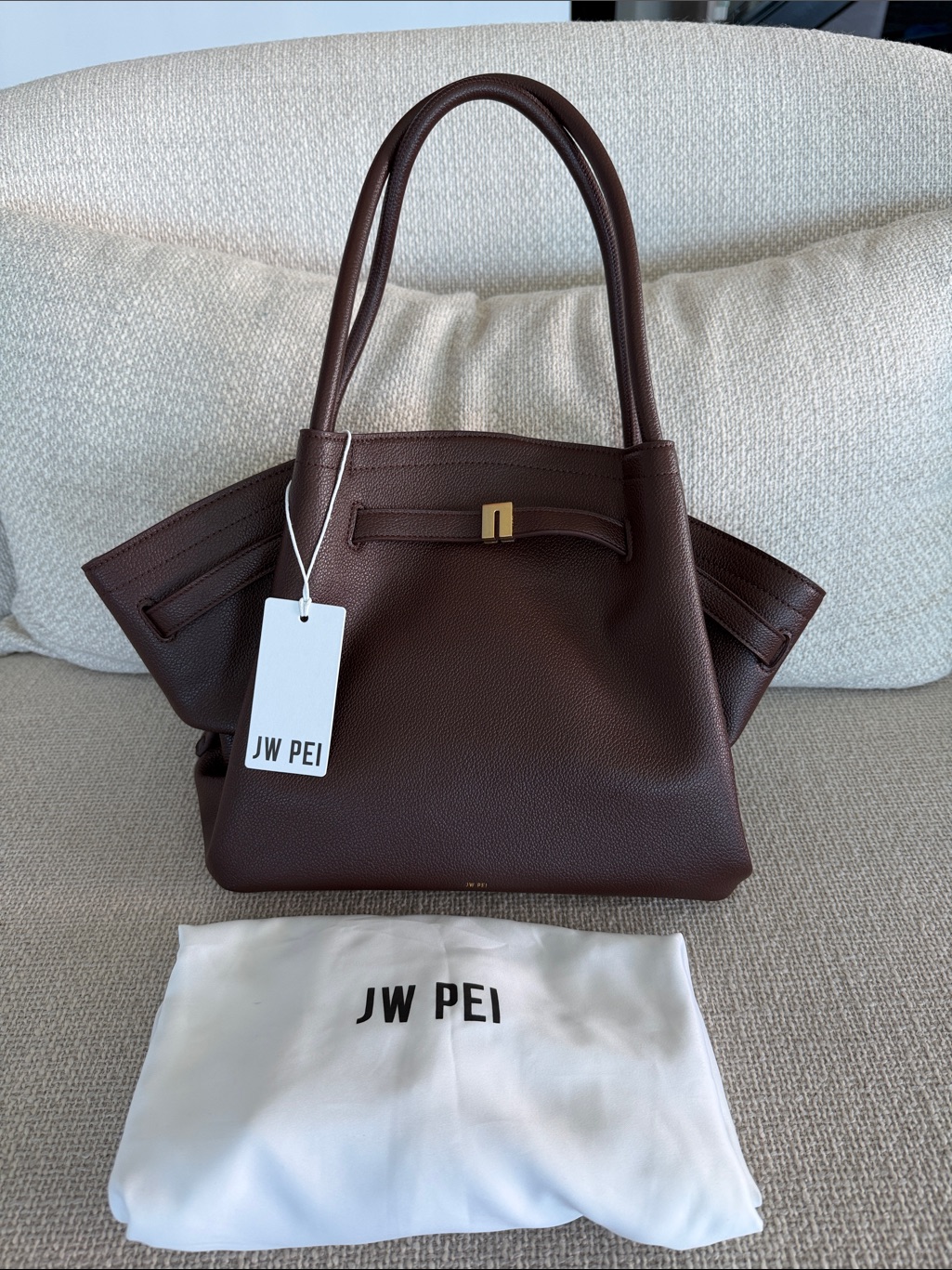Bnnw Jw Pei Hana Medium Tote In Brown Color